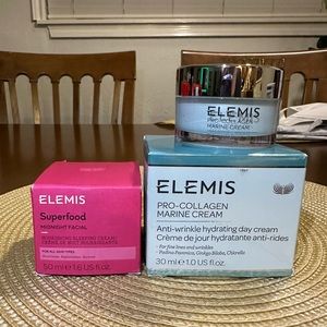 ELEMIS pro-collagen cream and midnight facial